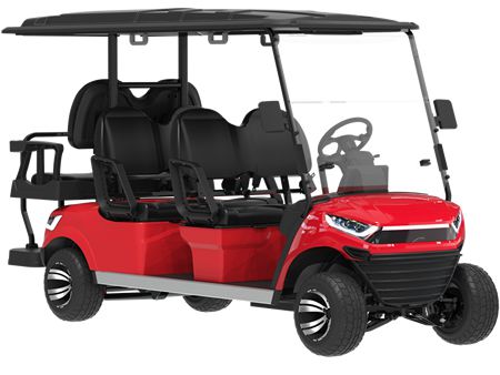 عربة الغولف الكهربائية بستة مقاعد 4+2 عربة الغولف الكهربائية 
